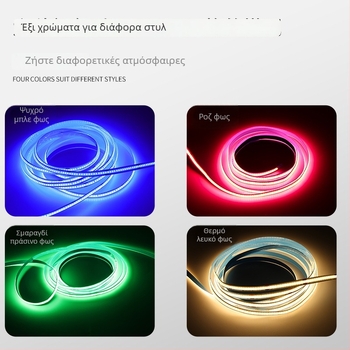 Λωρίδα LED με αισθητήρα για ατμόσφαιρα δωματίου, αδιάβροχη και αυτοκόλλητη, κατάλληλη για κάτω από το κρεβάτι, σκάλες και μπαλκόνι, διακοσμητικό φωτισμό