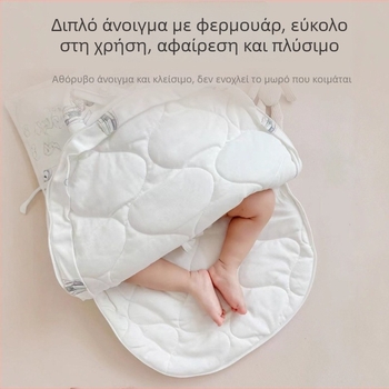 Νεογέννητο: 100% βαμβακερή κουβέρτα αγκαλιάς με πόδια, υπνόσακος κατά των κλωτσιών, σχέδιο πεταλούδας, τρία σε ένα για φθινόπωρο-χειμώνα