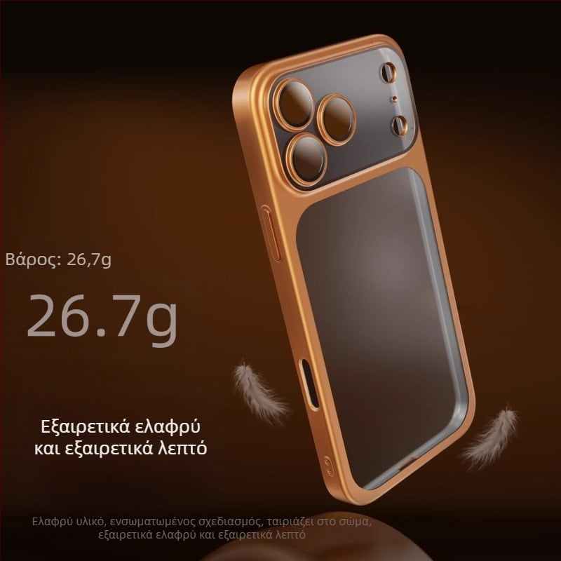 Θήκη σκληρή ultra‑λεπτή με ματ φινίρισμα για τη σειρά iPhone 16–17, διαχείριση θερμότητας, πλήρη κάλυψη, προστασία από πτώσεις και αντιδακτυλικά αποτυπώματα