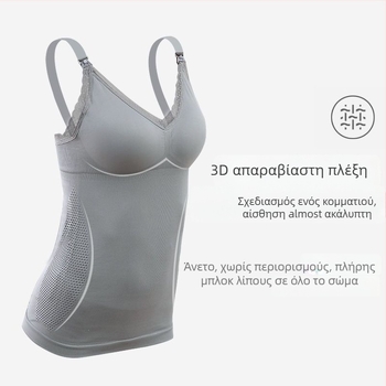 Μπλουζάκι εγκύου για θηλασμό, τεσσάρων εποχών, λεπτό, χωρίς σουτιέν, μανίκια 3/4, γιακάς polo