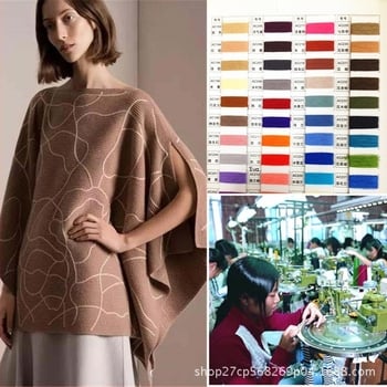 Ζακέτα μαλλιού — Μεσαίου-Υψηλού επιπέδου, κύκλος δοκιμών 3-7, επεξεργασία δείγματος/OEM/Drawing, Υπολογιστική επίπεδη μηχανή πλέξιμο