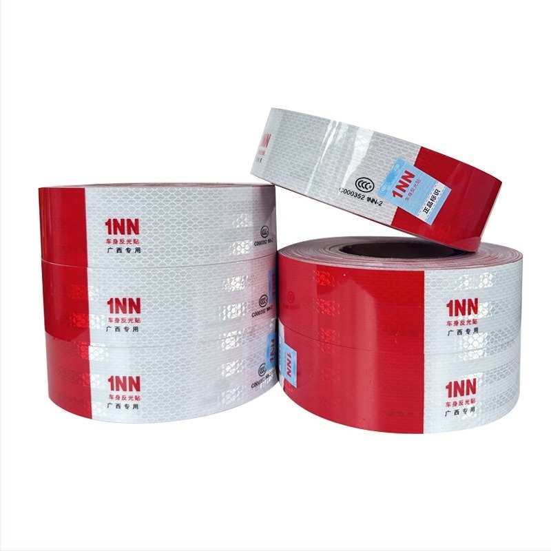 Ανακλαστικό προειδοποιητικό αυτοκόλλητο για φορτηγά - αυτοκόλλητο με κόλλα, προσαρμοζόμενο, υλικό: αυτοκόλλητο