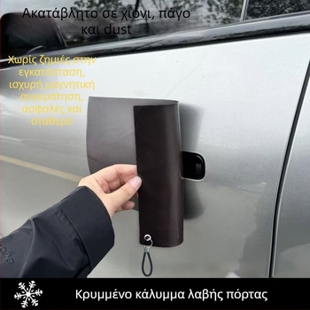 Λωρίδα κατά του παγετού για τη λαβή πόρτας αυτοκινήτου — μαλακό μαγνητικό υλικό, μαγνητική εγκατάσταση