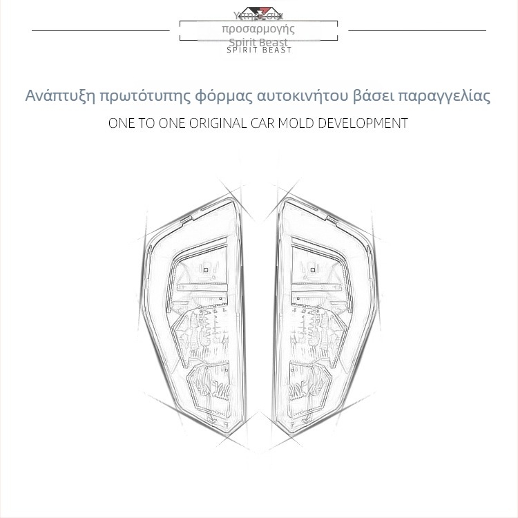 Φιλμ προστασίας προβολέα για KTM390DUKE – Διαφανής HD αυτοκόλλητο, Spirit Beast, Συμβατό με KTM390DUKE