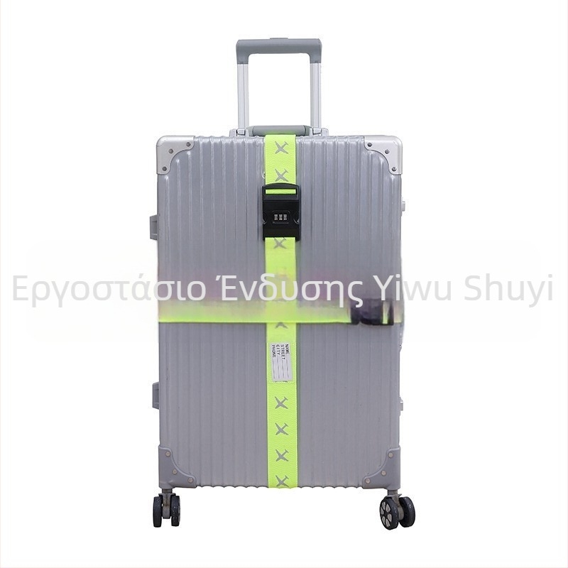 Ζώνες αποσκευών με σταυρωτό σχέδιο, αεροπορικού στιλ, ριγέ μοτίβο; νάιλον, αδιάβροχες, υπερ-ελαφριές