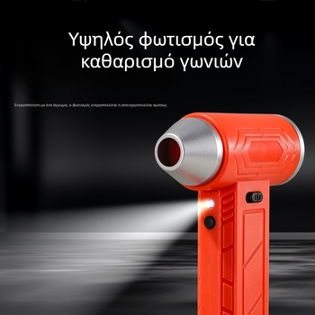 Rongba Χειρολαβής Ασύρματος Καθαριστής Αυτοκινήτου – 7.4V, 90W, 2500Pa, Επαναφορτιζόμενος, Αναρρόφηση και Φύσημα, Φορητός