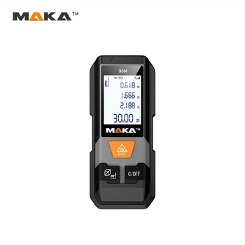 Μετρητής απόστασης με λέιζερ MK202 (εμβέλεια 20/30/40 μ., ακρίβεια ±2, φορητός, μέτρηση επιφανειών και αποστάσεων)