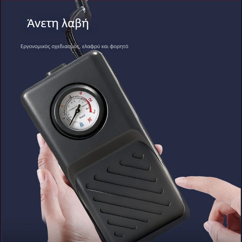 Ασύρματη αντλία αέρα αυτοκινήτου με διπλό κύλινδρο — 48V, 120W, 50 L/min, διάρκεια λειτουργίας 5–20 λεπτά