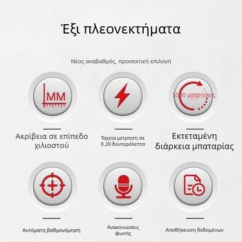 Delixi μετρητής απόστασης λέιζερ – Μάρκα Delixi, Τύπος: μετρητής απόστασης λέιζερ, Προέλευση: Κίνα