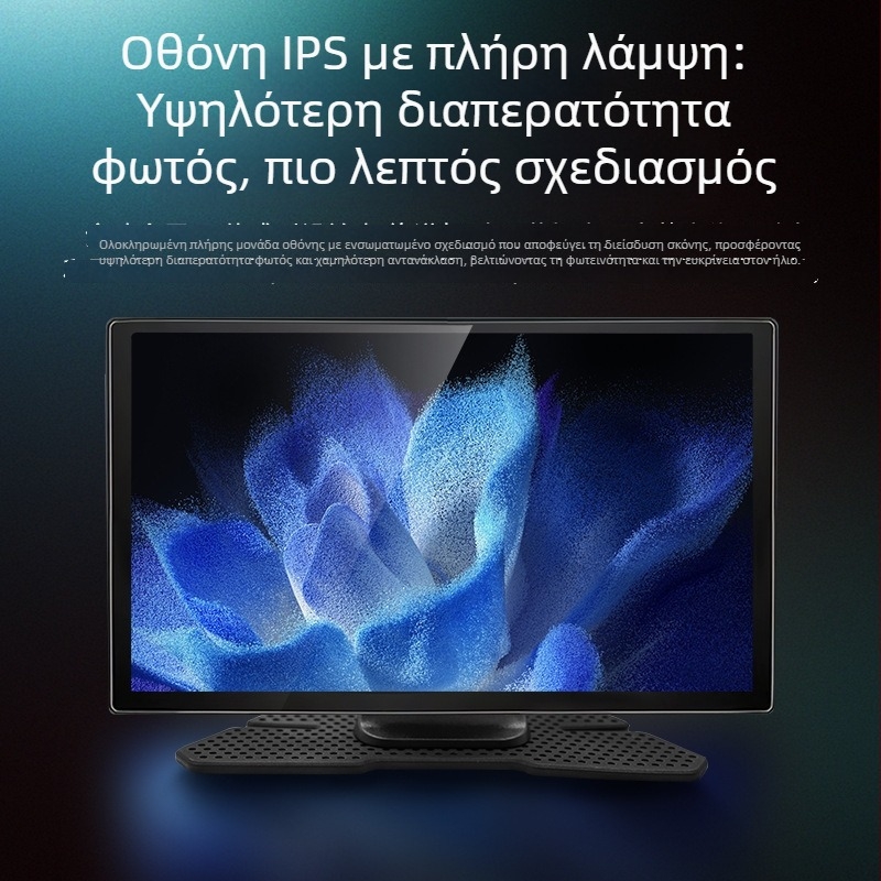 Ασύρματο LCD οθόνης CarPlay και Android Auto με εικόνα αντίστροφης κάμερας, συνδεσιμότητα Bluetooth, υποστήριξη πολλών μορφών βίντεο