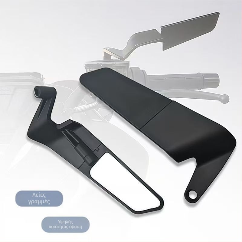 Οπίσθιος καθρέπτης μοτοσικλέτας, καθολικός για μοτοσικλέτες και ηλεκτρικά οχήματα, περίβλημα από χυτό αλουμίνιο, υλικό αλουμίνιο + πλαστικό, μοντέλο Jsc-m-302, τοποθέτηση εμπρός και πίσω