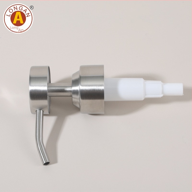 Longan F09 Κεφαλή Αντλίας για Γυάλινο Μπουκάλι Σαπουνιού — Ανοξείδωτο Ατσάλι 304, Χειροκίνητη Χρήση, Μοντέρνος Μινιμαλισμός, 35 g