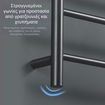 Ράγα πετσετών από ανοξείδωτο ατσάλι, τεσσάρων επιπέδων αποθήκευση, φορτίο 5 kg+, Lion Shield, στυλ ελαφρού πολυτελείας