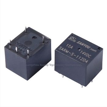 Ρέλε σειράς SARM-S με διπλό πηνίο 5V/12V, SPDT, 15A, 14VDC, 5 ακίδων