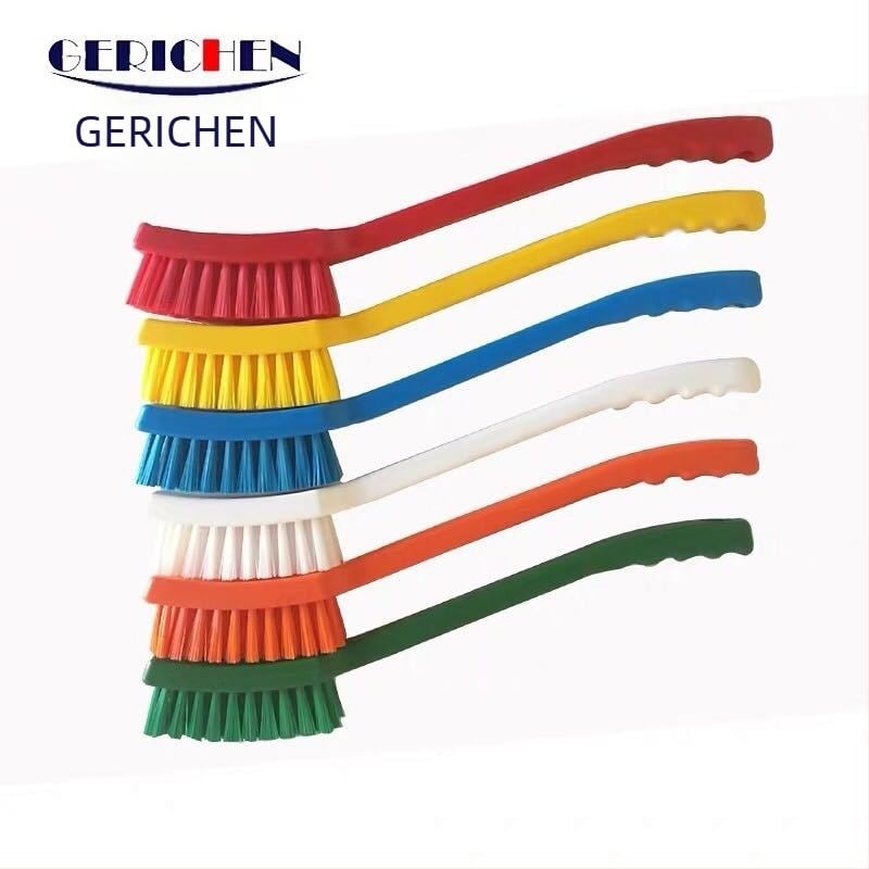 Βούρτσα με μακριά λαβή για τον καθαρισμό κουζίνας и ξενοδοχείων — κατάλληλο για τρόφιμα, υλικό PP + πολυεστέρας, μάρκα Jerson, συσκευασία 40 τεμ, βάρος 201 g