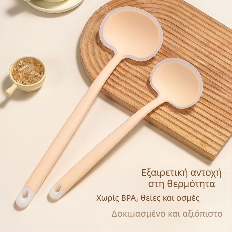 Σιλικονούχα σπάτουλα μανιταριού για μαγείρεμα — αντικολλητική, ανθεκτική σε υψηλές θερμοκρασίες, μοντέρνος μινιμαλιστικός σχεδιασμός