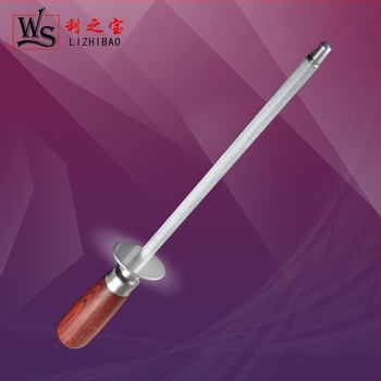 Ακονιστικό ραβδί μαχαιριών – ξύλινο, με αντιολισθητική λαβή, 123 g, Νέος Κινέζικος Στυλ