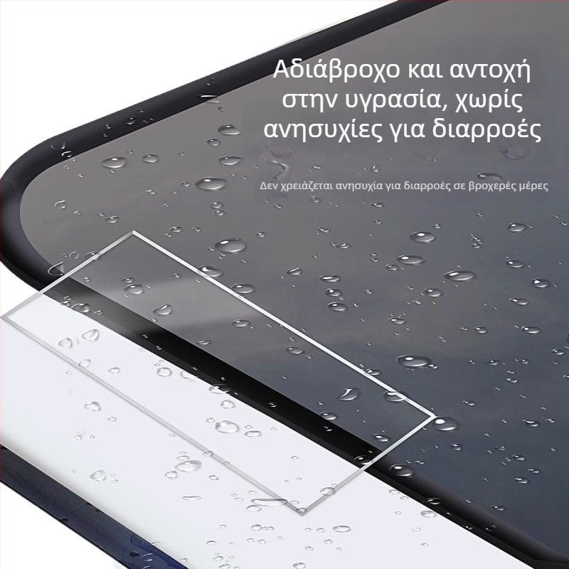 Λωρίδα σφράγισης οροφής αυτοκινήτου από σιλικόνη, πάχος 0,5 εκ, μοντέλο JT, γενική συμβατότητα