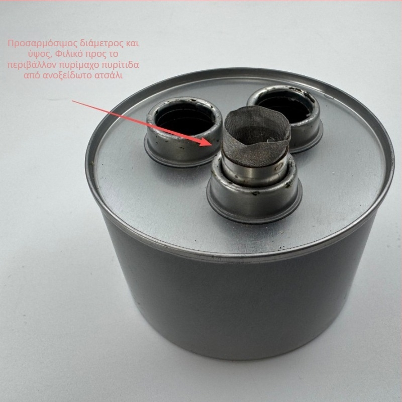 Εξωτερικά εξαρτήματα φούρνου και σόμπας, διαφορετικές διαμέτρους και ύψη, οικολογικά φιλικό ατσάλινο πλέγμα για καυστήρα, προσαρμοσμένη επεξεργασία