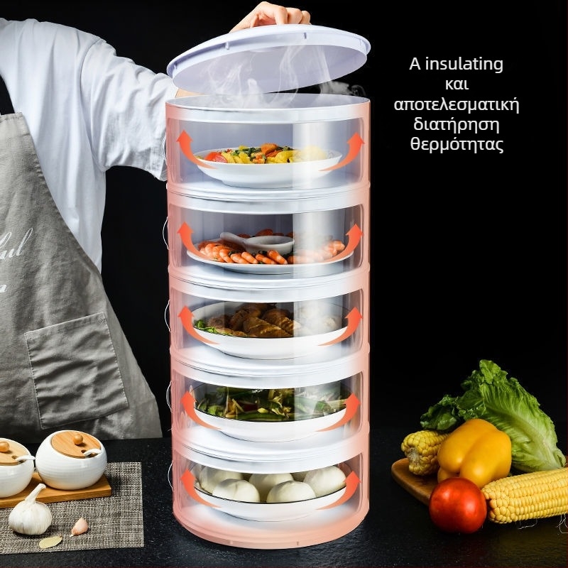 Κάλυμμα λαχανικών με αποθήκευση υπολειμμάτων — αναπνέει, διπλής χρήσης κάλυμμα κουζίνας; Υλικό: Πολυπροπυλένιο (PP); Στυλ: μοντέρνο και μινιμαλιστικό; Μάρκα: Άλλο; Ποιότητα: Premium