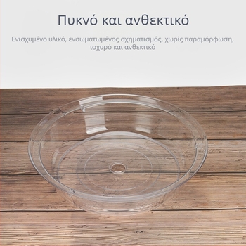 PC Κάλυμμα φαγητού – κυκλικό και οβάλ, διαφανές, ανθεκτικό στις πτώσεις, εξοπλισμός μπουφέ; Υλικό: PC πλαστικό; Μάρκα: Qianghong; Εκτυπωμένο λογότυπο