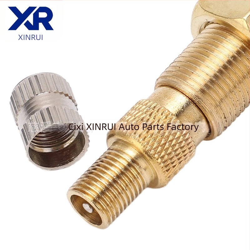 Xinrui βαλβίδα για ελαστικά χωρίς σωλήνα – χαλκός, τύπος συμπίεσης, κοινή κοιλότητα πυρήνα, συμβατός με μηχανήματα έργων, γεωργικά οχήματα και λεωφορεία