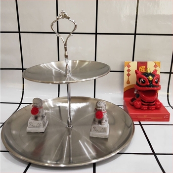 Ανοξείδωτη πολυεπίπεδη βάση για τούρτες, ευρωπαϊκού στυλ, φωτεινό πολυτελές ρετρό, δίσκος φρούτων, premium ποιότητα, μάρκα Raptors Flying, κυκλοφόρησε το χειμώνα του 2014