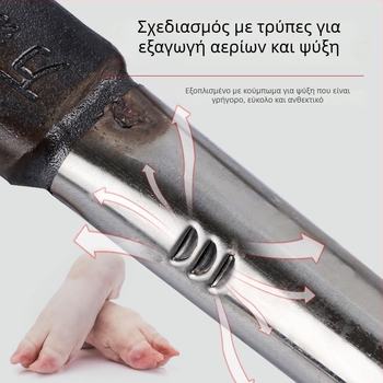 Wanjia επώνυμο ηλεκτρικό κολλητήρι συγκόλλησης με ξύλινη λαβή, 220V, ηλεκτρική θέρμανση, για αφαίρεση τριχών από χοίρους