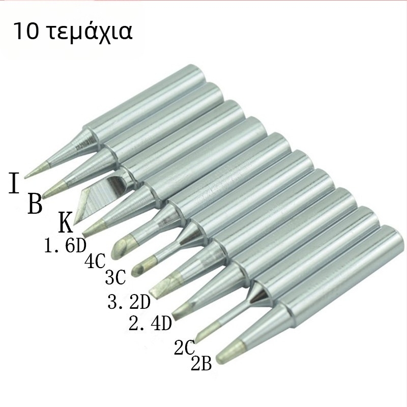 Άκρη συγκόλλησης σειράς 900/936 με ρυθμιζόμενη θερμοκρασία - χωρίς μόλυβδο, χαλκός με ηλεκτροπλατινωμένη επίστρωση, σχήμα άκρης: αιχμηρή/ευθεία/κλινόμενη, 200–450°C