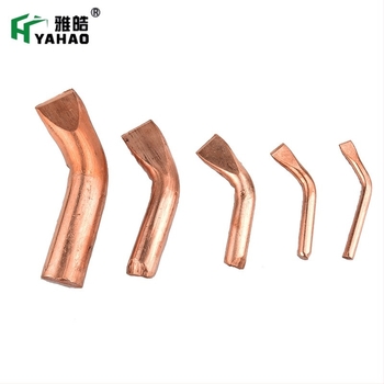 Άκρη κολλητηρίου από χαλκό, επίπεδη κεφαλή, 200W, Yahao – κεφαλή συγκόλλησης υψηλής ισχύος