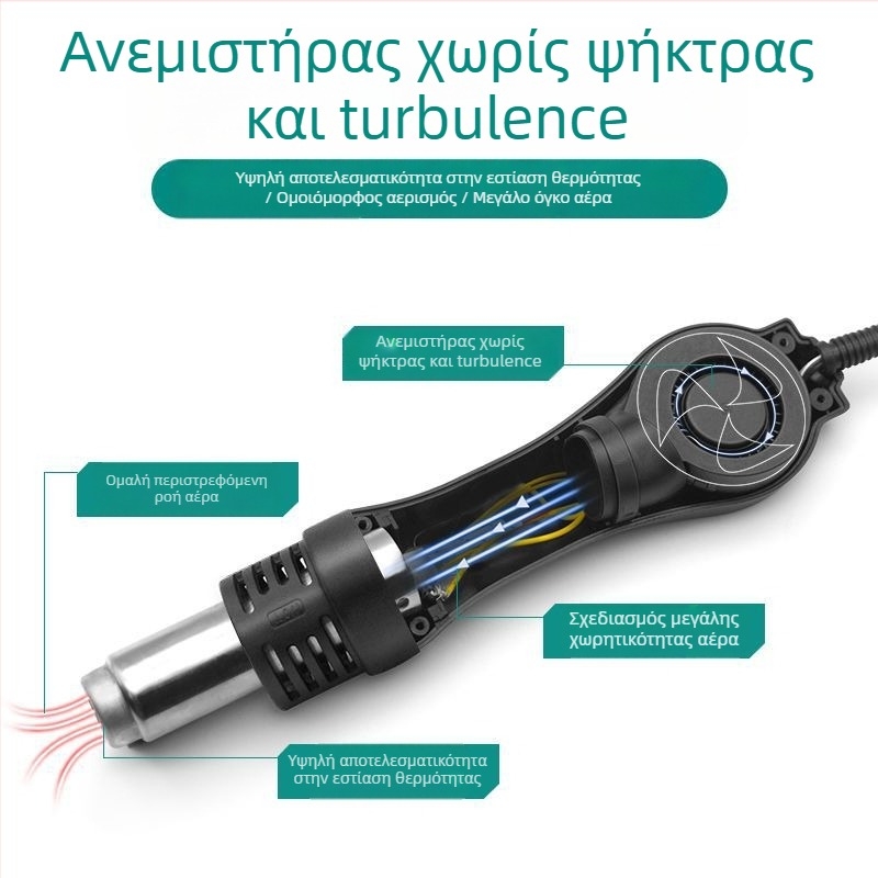 Σταθμός αποκολλήσεως με ζεστό αέρα, 858 δύο σε ένα, 878D κολλητήρι, 8786D σταθμός συγκόλλησης (Μάρκα: Άλλη)