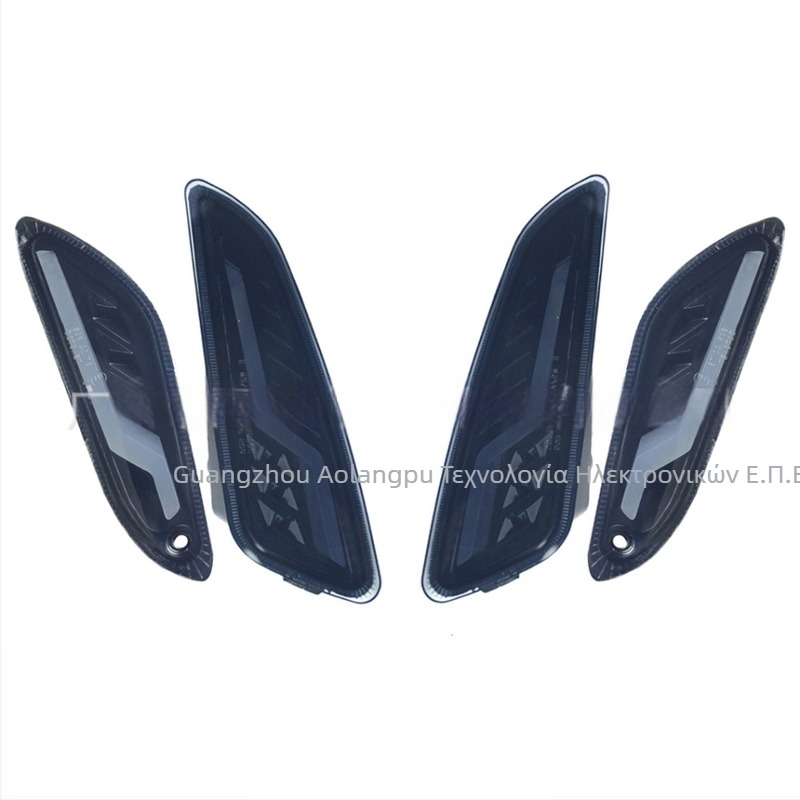 LED μπροστινά και πίσω φλας για Vespa Sprint 50/125/150 (2014–2023), OT038, ABS, 12V