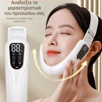 HY51 Συσκευή V-face με μικρορεύματα, δονητικό μασάζ προσώπου, ABS περίβλημα, CE ROHS πιστοποιημένη