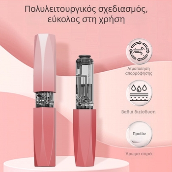 Χειροκίνητη συσκευή νάνο ομίχλης ενυδάτωσης με ενσωματωμένη μπαταρία, κρύος ψεκασμός, μονή ταχύτητα, ομίχλη έως 10 δευτερόλεπτα, 300-500 mAh