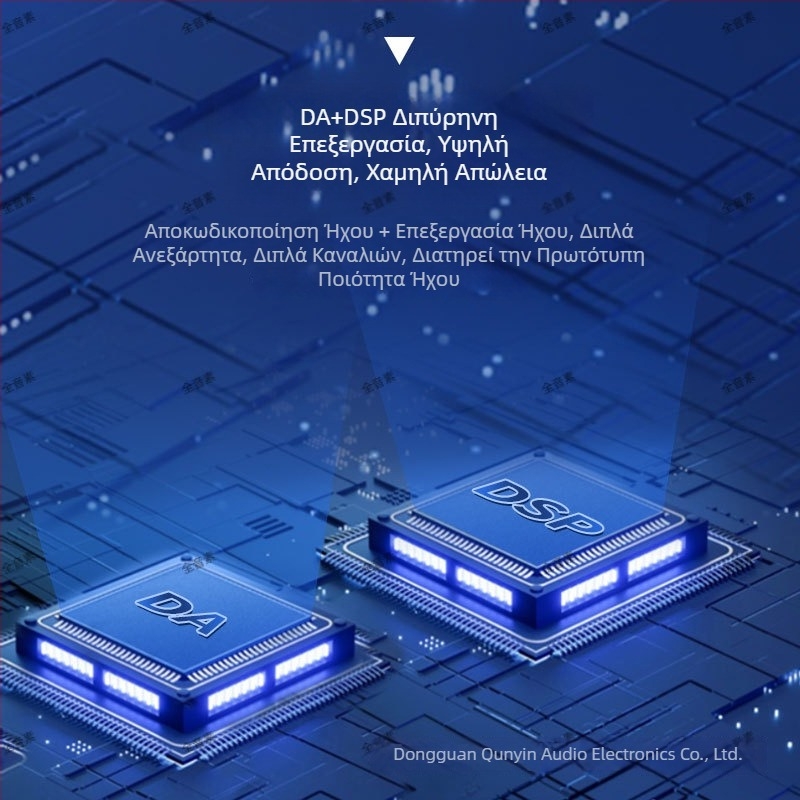 DSP ενσωματωμένος ενισχυτής ήχου αυτοκινήτου με ολοκληρωμένο υπογούφερ και αλουμινούνιο σασί, βάρος 2.95, τάση 10-16V, SNR > 102 dB