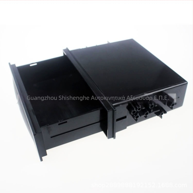 Πλαίσιο CD για αυτοκίνητο με συρταριζόμενη θήκη αποθήκευσης, διπλού/μονής επιπέδου σχεδιασμός