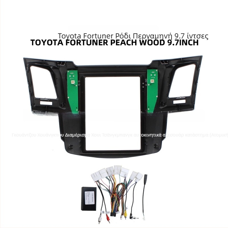 Vigo Android πλαίσιο πλοήγησης για Toyota Fortuner 2005-2014, πάνελ μεγάλου οθόνης πλοήγησης, μοντέλο Vigo, βάρος 2,2 кг, υλικό: πλαστικό