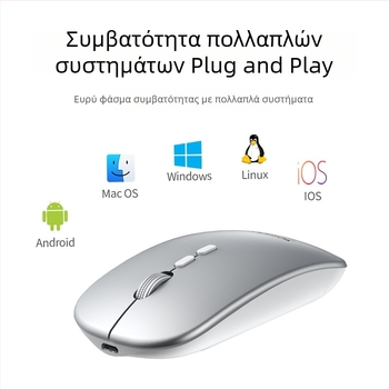 Yesido Ασύρματο Ποντίκι KB15, 5 πλήκτρα, φωτοηλεκτρικός αισθητήρας, αθόρυνη λειτουργία, Plug-and-Play