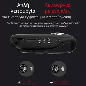 Επαγγελματική κάμερα με 10x οπτικό zoom, CCD αισθητήρας, LCD 1,5 ιντσών, ηλεκτρονική σταθεροποίηση εικόνας