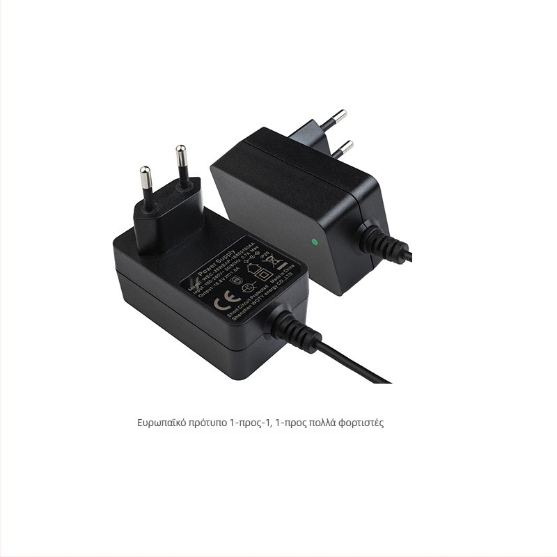 Φορτιστής, πιστοποιημένος ETL/PSE/CE, Wotai WEC-26W, είσοδος 100-240V, έξοδος DC 8.4-42V/0.1-2A, καλώδιο 1m, άμεση φόρτιση