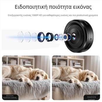 Κάμερα C8: HD ευρυγώνιος φακός, Ασύρματη Wi‑Fi, νυχτερινή όραση, εγγραφή βίντεο και φωτογραφία, Υποστήριξη κάρτας μνήμης