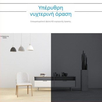 Eye Dazzle Md23 Έξυπνη Κάμερα Κατοικίδιων με Νυχτερινή Όραση 1080p