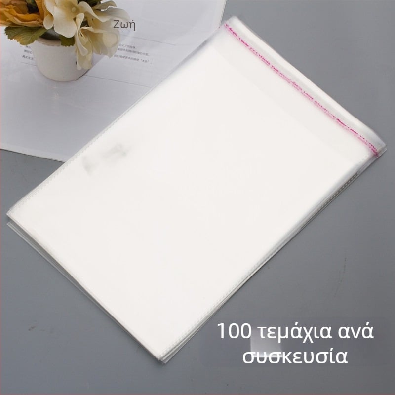 OPP διαφανής αυτοκόλλητη σακούλα συσκευασίας, με προσαρμοσμένο λογότυπο, γκραβούρ εκτύπωση, σχέδια κατόπιν παραγγελίας