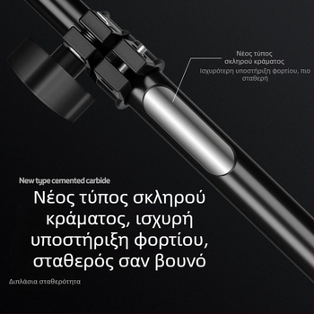 Τρίποδο για κινητό με 3-τμηματική σφαιρική κεφαλή pan-tilt, πάτωμα, γενική συμβατότητα, αντοχή φόρτωσης 2–5 kg