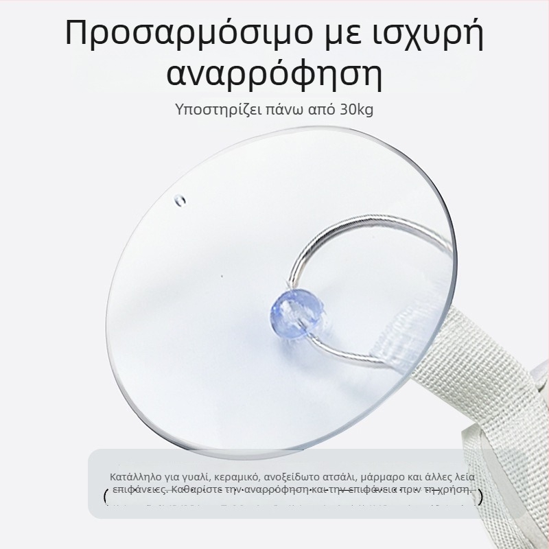 Κάτοχος Μπάνιου Γάτας με Αντι-Χαράγματα και Αντι-Κίνηση, μάρκας Inspector Wang, συσκευασία 200, για φροντίδα και καθαρισμό γάτων