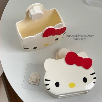 Επιτοίχιο σύστημα αποθήκευσης μπάνιου χωρίς διάτρηση, για πινέλα μακιγιάζ και οδοντόβουρτσες, PP υλικό, μοντέλο SP-051