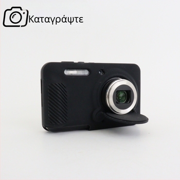 Kodak FZ55 σιλικονούχος προστατευτικός κάλυκας για κάμερα — τσάντα τύπου κλάτς με καπάκι, ανθεκτική σε γρατζουνιές και πτώσεις