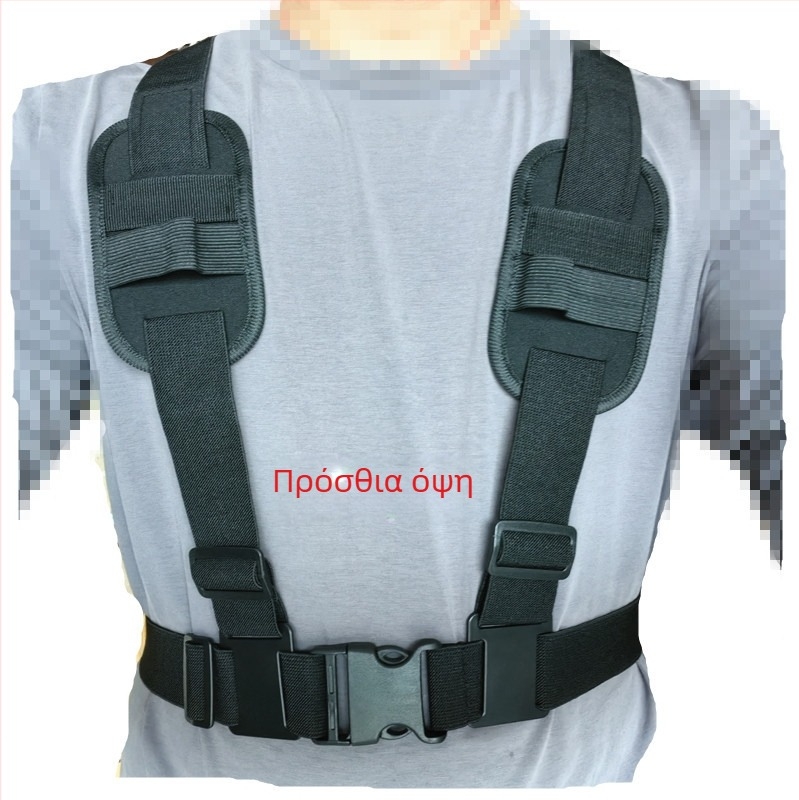 Ιμάντας ώμου για κάμερα σώματος αστυνομίας και ραδιόφωνο, πολυεστέρας, τυπωμένο λογότυπο, υποστηρίζει ενιαία διάταξη