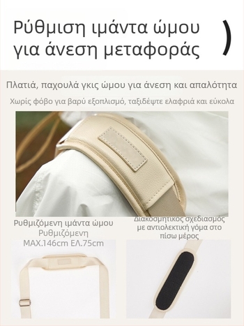 Τσάντα κάμερας με PU υλικό; αδιάβροχη; υπερ-ελαφριά; αντιβακτηριακή; ανθεκτική στη φθορά; στυλ crossbody