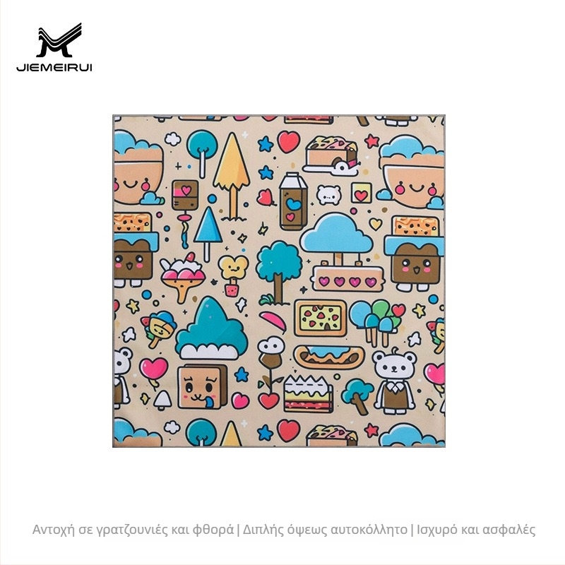 Geleme τσάντα SLR κάμερας με επένδυση από dip cloth, μοτίβο καρτούν, στυλ τσάντας χεριού